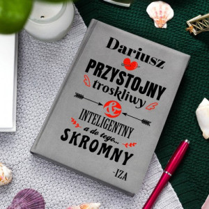 Planer kalendarz dla niego na walentynki - Skromny ideał