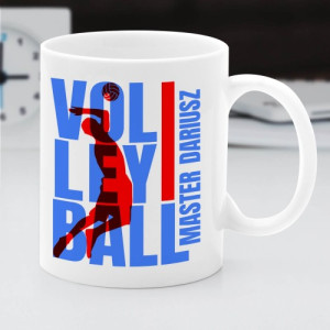 Kubek z nadrukiem dla siatkarza - Volleyball