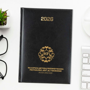 Kalendarz 2026 z nadrukiem dla biznesmena - Złote myśli