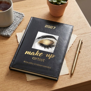Kalendarz 2027 z nadrukiem dla kosmetyczki - Make-up artist