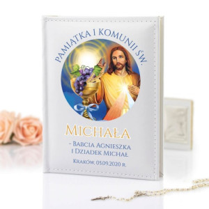 Album na zdjęcia z nadrukiem na komunię - Winogrono