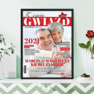 Okładka magazynu ze zdjęciem na 40 rocznicę ślubu - Wspaniały jubileusz
