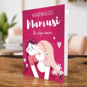 Kartka na dzień mamy - Dziękuję za wszystko