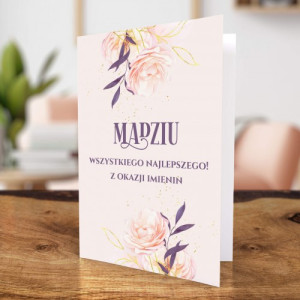 Kartka imieninowa dla niej - Szczególny dzień