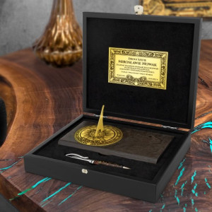 Ekskluzywny zestaw na biurko z długopisem Pelikan z grawerem - Mądrość