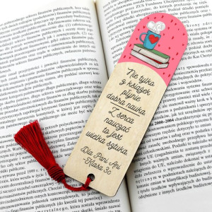 Zakładka do książki z nadrukiem dla nauczyciela - Wielka sztuka