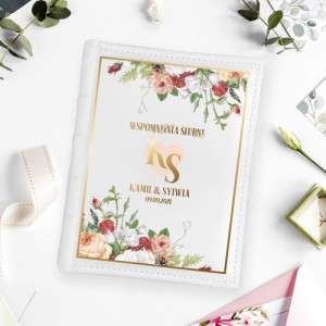 Album na zdjęcia z nadrukiem na ślub - Wspomnienia ślubne