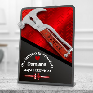 Narzędzie Multitool z grawerem dla chłopaka - Majsterkowicz