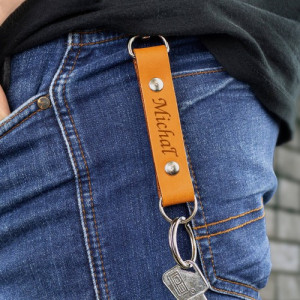 Brelok do kluczy z grawerem dla niego - Zawsze przy Tobie