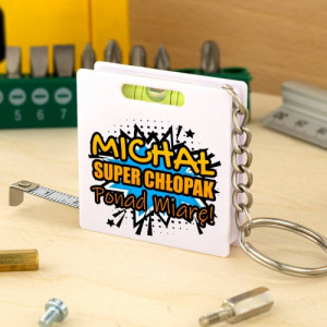 Brelok metrówka z nadrukiem imienia dla chłopaka - Ponad miarę