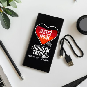 Powerbank 20000mah z nadrukiem dla chłopaka - Źródło energii