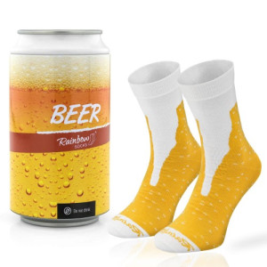 Śmieszne skarpetki męskie - Piwko