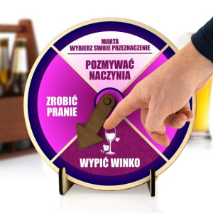 Koło fortuny z nadrukiem dla niej - Dobry los