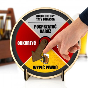 Koło fortuny z nadrukiem dla taty - Zegar przeznaczenia