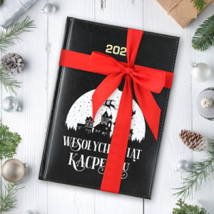 Kalendarz 2026 z nadrukiem na święta - Renifery