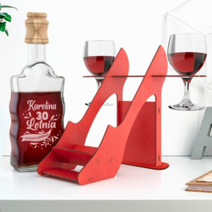 Karafka szpilka z kieliszkami z grawerem na 30 urodziny - Perfekcja