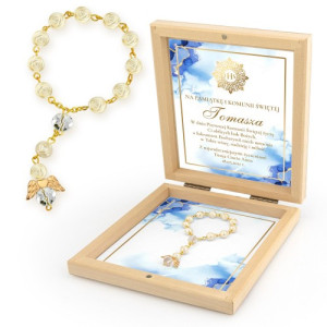 Dziesiątek różańca na komunię dla chłopca - Drogowskaz