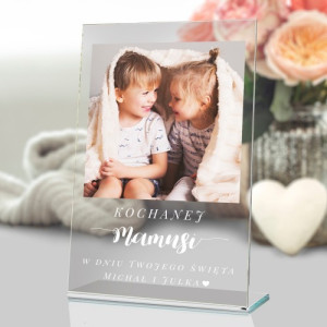 Statuetka ze zdjęciem na dzień mamy - Twoje pociechy