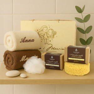 Zestaw do kąpieli dla nowożeńców na ślub - Wspólna kąpiel