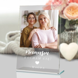 Statuetka ze zdjęciem na dzień mamy - Najlepsza przyjaciółka