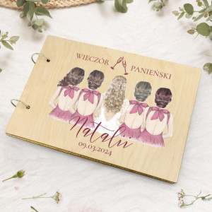 Album na zdjęcia z nadrukiem na wieczór panieński - Powiedziała tak