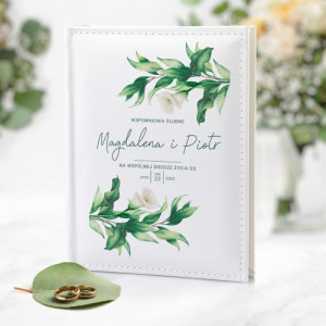 Album na zdjęcia z nadrukiem na ślub - Wspomnienia ślubne