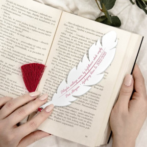 Zakładka do książki z nadrukiem dla nauczyciela - Potęga nauki