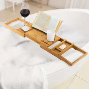 Półka na wannę z grawerem dla niej - Czas na relaks