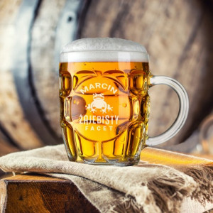 Kufel do piwa z grawerem dla chłopaka - Żajebisty facet