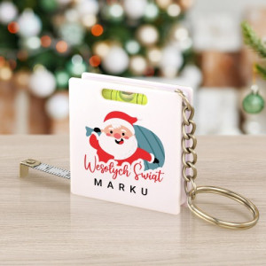 Brelok z miarką i nadrukiem na święta - Fachowiec