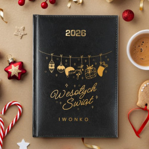 Kalendarz na 2026 z nadrukiem na święta - Christmas time