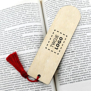 Zakładka do książki z nadrukiem logo - Zaczytani