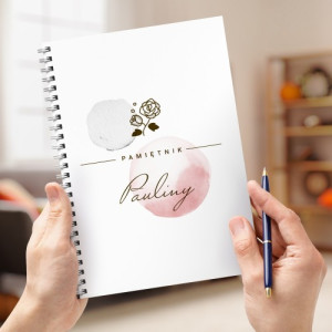 Pamiętnik dla dziewczyny z nadrukiem imienia - Sekrety
