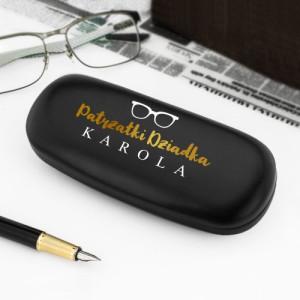 Etui na okulary z nadrukiem dla dziadka - Patrzałki