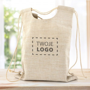 Plecak worek z nadrukiem logo - Na ekwipunek