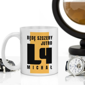 Kubek z nadrukiem dla niego - Idę na L4