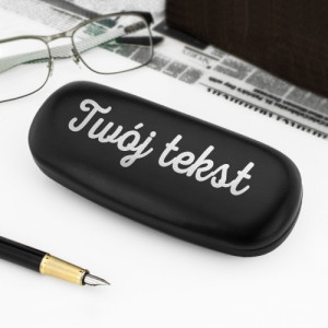 Etui na okulary z własnym nadrukiem - Twój tekst