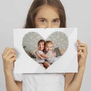 Puzzle ze zdjęcia w ramce na dzień mamy - Miłość do matki