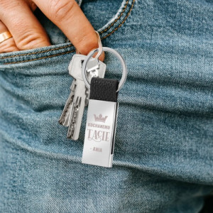 Brelok do kluczy z grawerem dla taty - Korona