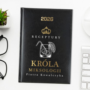 Kalendarz na 2026 z nadrukiem dla barmana - Król miksologii