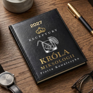Kalendarz na 2027 z nadrukiem dla barmana - Król miksologii