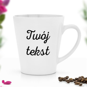 Kubek do kawy z własnym nadrukiem - Twój tekst