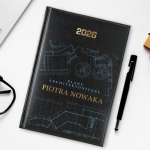 Kalendarz 2026 z nadrukiem dla architekta - Wielkie plany