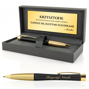 Długopis Parker w etui z grawerem dla aktora - Kariera