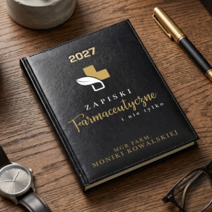 Kalendarz na 2027 z nadrukiem dla farmaceutki - Apteka