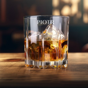 Szklanka do whisky Karat z grawerem dla niego - Znawca