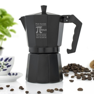 Kawiarka ciśnieniowa z grawerem dla nauczyciela - Pikawa wysiada