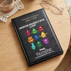 Kalendarz 2026/2027 z nadrukiem dla wychowawcy - Zrobię z Was ludzi