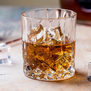 Szklanka do whisky Bohemia z grawerem dla niego - Jubileusz