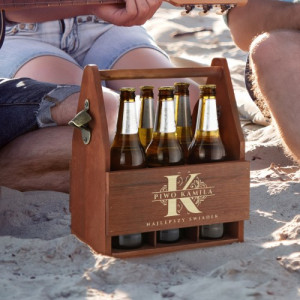 Nosidło na piwo z otwieraczem i grawerem dla świadka - Jesteś najlepszy